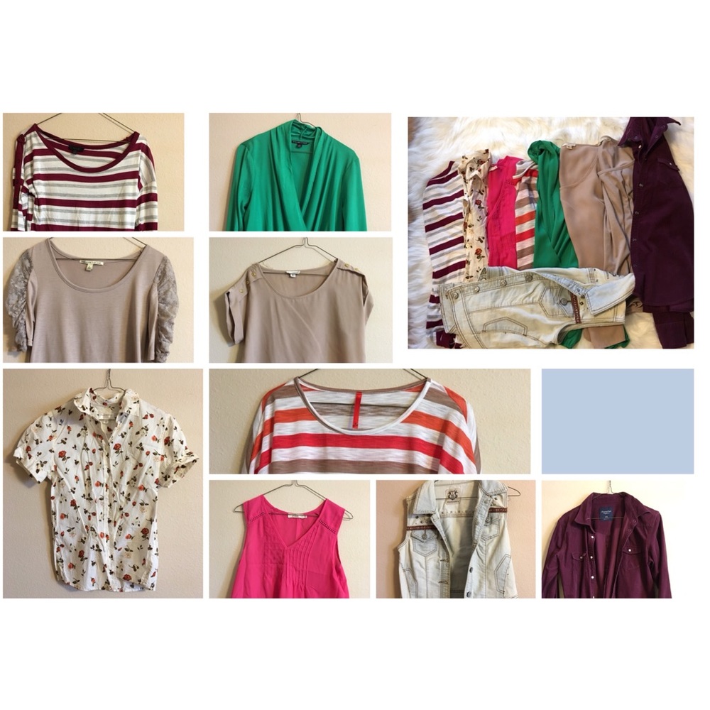 BUNDLE 9 PIECES TOPS